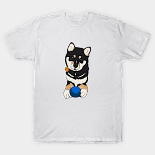 Shiba Inu Playing T-Shirt